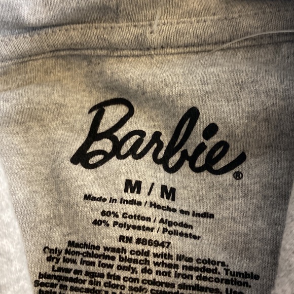 NWOT Barbie Pullover Sweatshirt Women - Picture 4 of 4